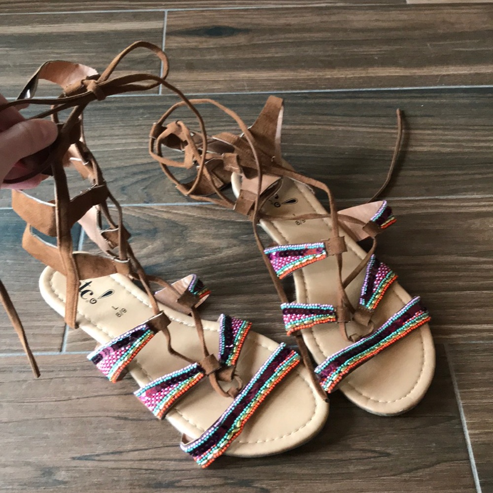 Mid-Calf Sandles